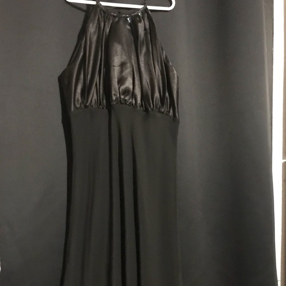 Black cocktail dress